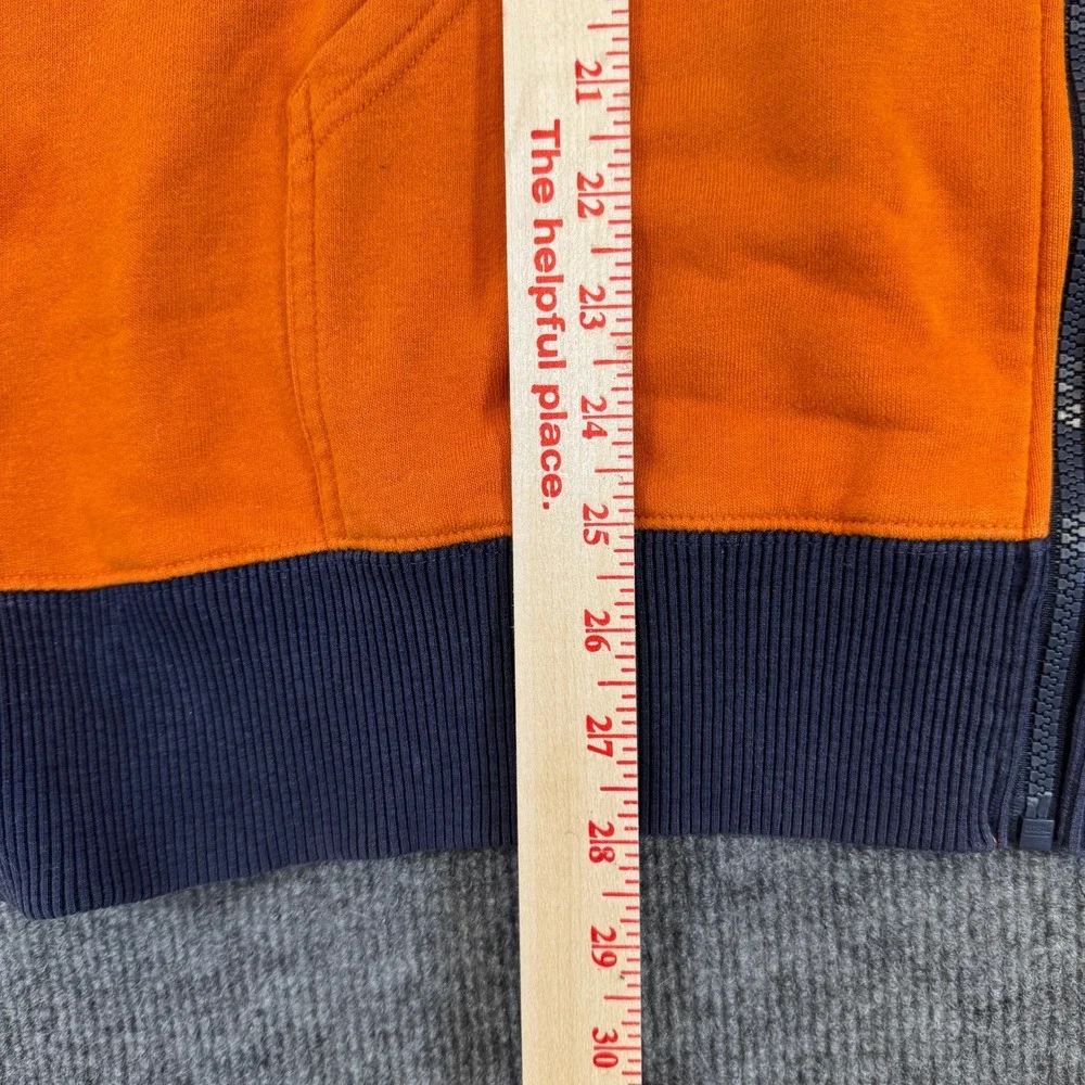 The North Face Trans-Antarctica Expedition 1990 Full Zip Hoodie Mens XL Orange